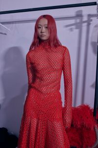 Backstage at David Koma RTW Fall 2024