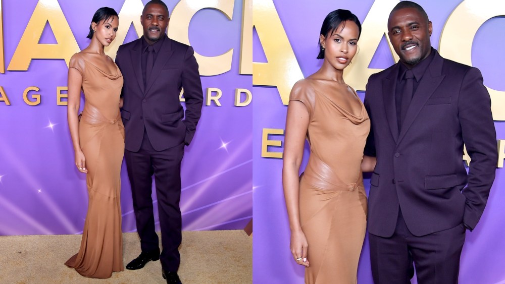Sabrina Dhowre Elba and Idris Elba attend the 55th NAACP Image Awards at Shrine Auditorium and Expo Hall on March 16, 2024 in Los Angeles, California.