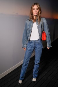 Camille Rowe at Chanel Fall 2024 Ready-to-Wear Show