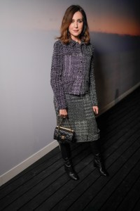 Elsa Zylberstein at Chanel Fall 2024 Ready-to-Wear Show
