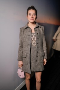 Rebecca Marder at Chanel Fall 2024 Ready-to-Wear Show