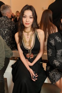 Elaine Zhong at Giambattista Valli Fall 2024 Ready-to-Wear