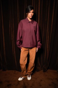 Tina Kunakey at Miu Miu Fall 2024 Ready-to-Wear Show