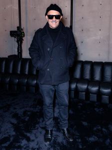 at the Saint Laurent Men’s Fall 2024 Ready-to-Wear show