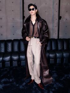 Mark Tuan at the Saint Laurent Men’s Fall 2024 Ready-to-Wear show