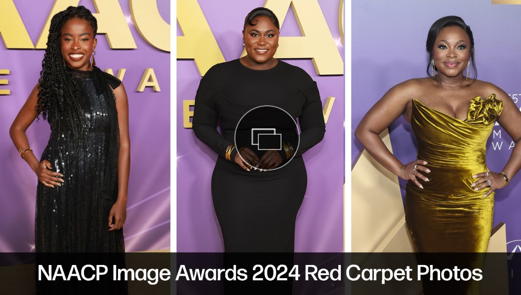 naacp image awards 2024 red carpet photos, danielle brooks, amanda gorman