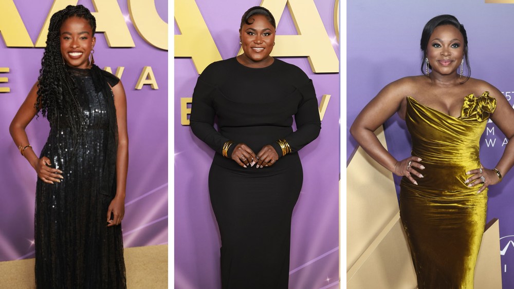 naacp image awards 2024 red carpet photos, amanda gorman, danielle brooks, naturi norghton