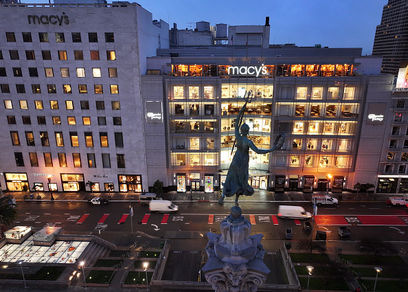 The Macy's flagship on San Francisco's Union Square.