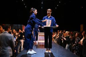 The scene at Hermès Parade: A Live Story of The Home Collection.