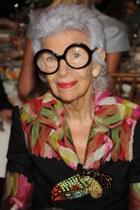 Iris Apfel attends the Couture Council of the museum at FIT's 7th annual award benefit luncheon honoring Valentino Garavani.