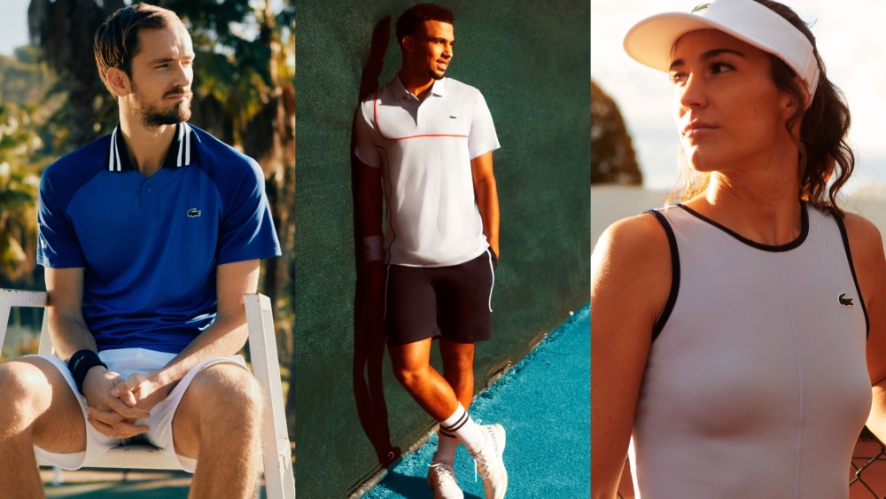 Daniil Medvedev, Arthur Fils, Bernarda Pera for Lacoste
