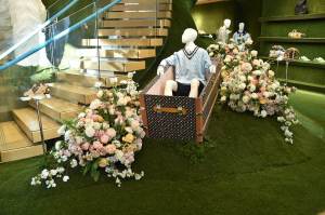 The scene at the Tyler the Creator LV Men’s Launch.