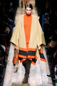 Kaia Gerber at the Fall 2020 ready-to-wear show.