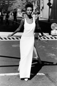 Iman in the Michael Kors Spring 1986 Sportswear Collection Advance
