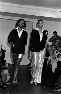 Naomi Campbell at the Michael Kors Spring 1989 sportswear show.
