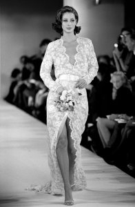 Christy Turlington at the Michael Kors Spring 1992 ready-to-wear show.