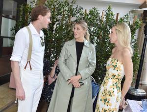 Tom Naylor-Leyland, Casey Fremont and Alice Naylor-Leyland