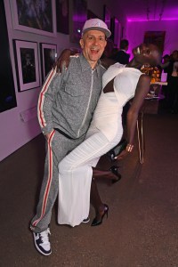 Marc Quinn and Adot Gak