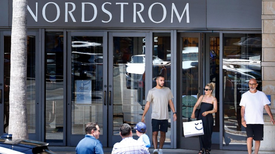 The Nordstrom at the Topanga Westfield Mall was hit by flash mobs in 2023.