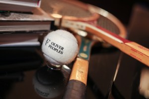The scene at the Oliver Peoples & Roger Federer launch event.
