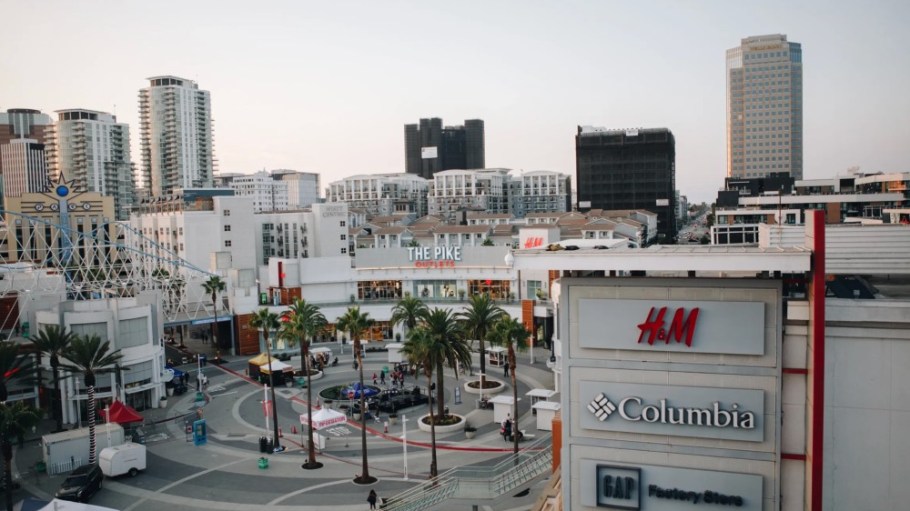 The Pike Outlets in Long Beach, Calif.