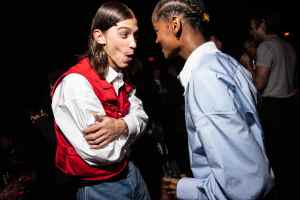 Pierce Abernathy and Letitia Wright