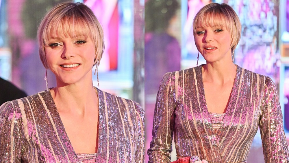 Princess Charlene of Monaco attends the Rose Ball 2024 To Benefit The Princess Grace Foundation on March 23, 2024 in Monaco