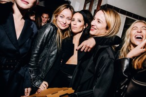 Olivia Wilde, Nicole Vitagliano and Dianna Agron