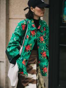 Street style in Shanghai for Spring 2024.