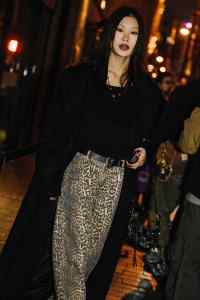 Street style in Shanghai for Spring 2024.