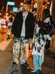 Street style in Shanghai for Spring 2024.