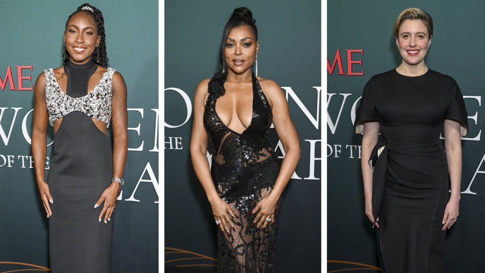 time women of the year gala 2024 red carpet, taraji p henson, coco gauff, greta gerwig