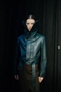 Backstage at Victoria Beckham Fall 2024 Ready-to-Wear