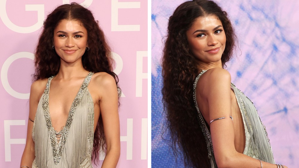 Zendaya at the Green Carpet Fashion Awards on March 6.
