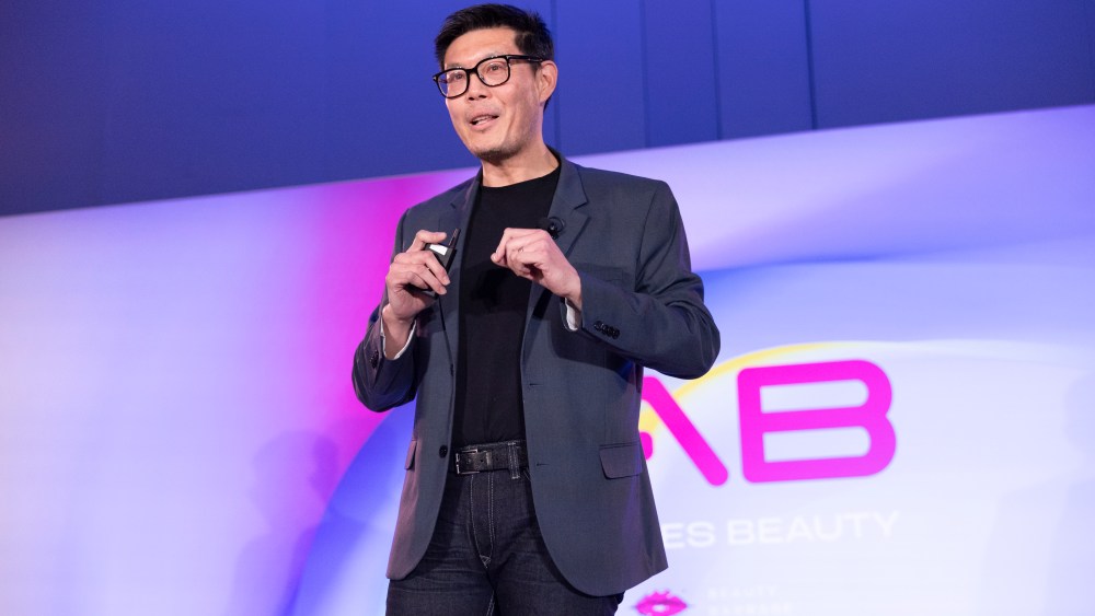 Perfect Corp.'s Wayne Liu at the WWD LAB forum.