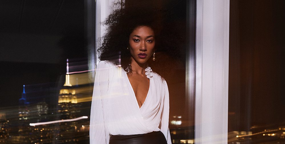 Aoki Lee Simmons for BCBG New York.
