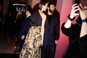 Rebecca Hall and Morgan Spector