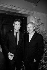 Tristram Hunt and Sir Alistair Spalding