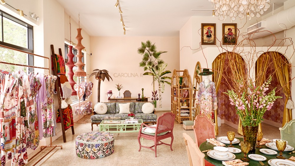 Carolina K's new boutique in Miami Design District