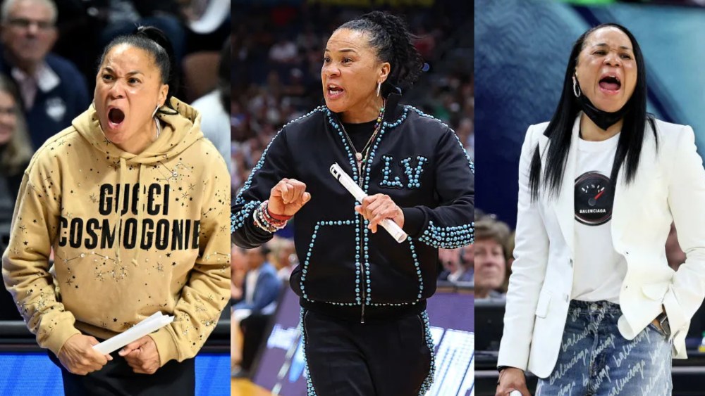 Dawn Staley's Outfits Through the Years: The Basketball Coach's Designer Looks