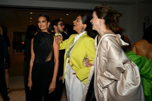 Poorna Jagannathan, Lilly Singh and Sophia Bush