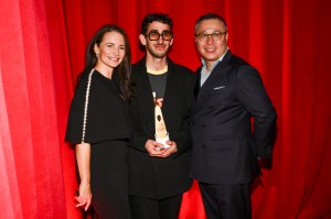 Kristin Davis, Yamil Arbaje and Andy Lew