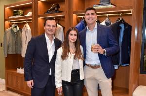 Nicolas Bijan, Roxy Bijan and Josh Massie