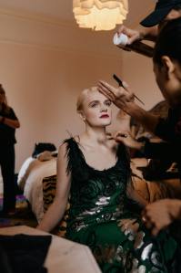 Gayle Rankin in vintage Julien Macdonald for the opening night of "Cabaret" on Broadway.