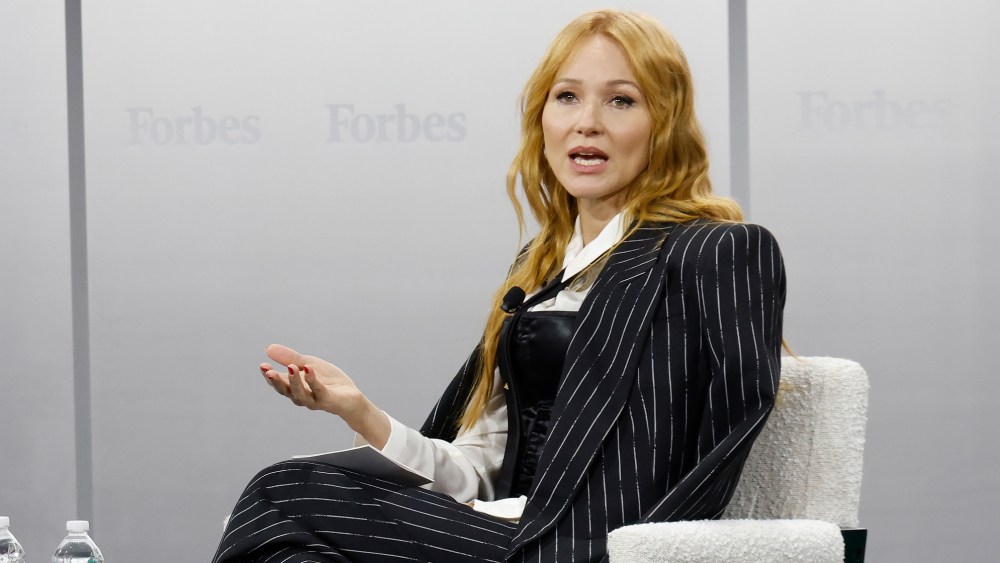 Jewel speaks during the 2023 Forbes Healthcare Summit at Jazz at Lincoln Center on December 05, 2023 in New York City.
