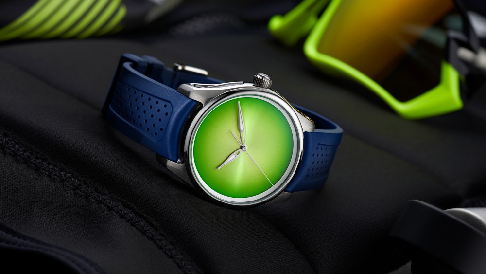 H. Moser & Cie's Pioneer Centre Seconds Concept Citrus Green