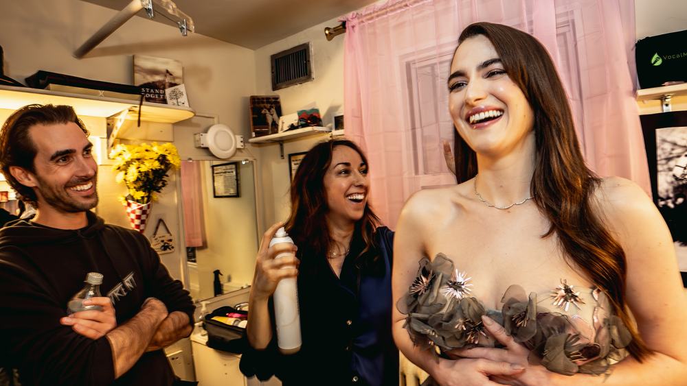 Hannah Cruz ahead of opening night of her Broadway show, 'Suffs'