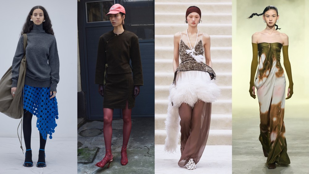 Key looks from Qiuhao, Samuel Gui Yang, Jacques Wei, and Oude Waag fall 2024