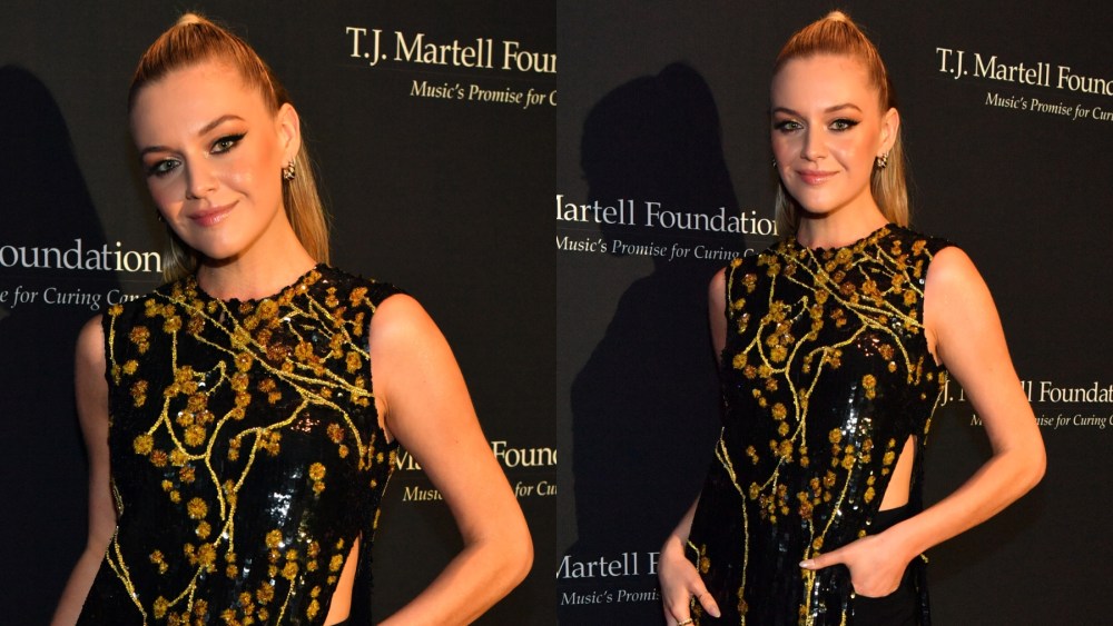Kelsea Ballerini attends the T.J. Martell Foundation's Nashville Best Cellars dinner on April 1.