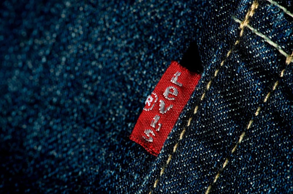 Levi's jeans red tab.